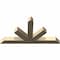 Ekena Millwork Saratoga Rough Sawn Timber Gable Bracket, Douglas Fir, 48"W x 26"H x 4"D x 4"F, 13/12 Pitch GBW048X26X0404SAR00RDF - alternate 5